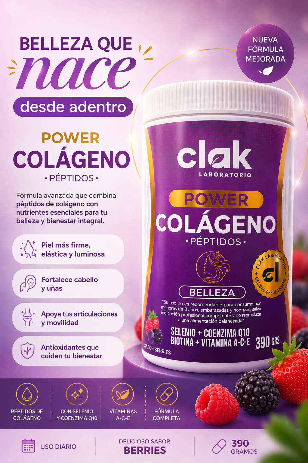 Colageno Belleza Peptidos - Imagen 2