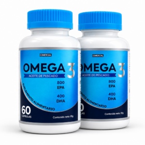 Pack x2 Omega 3 EPA 800 DHA 400