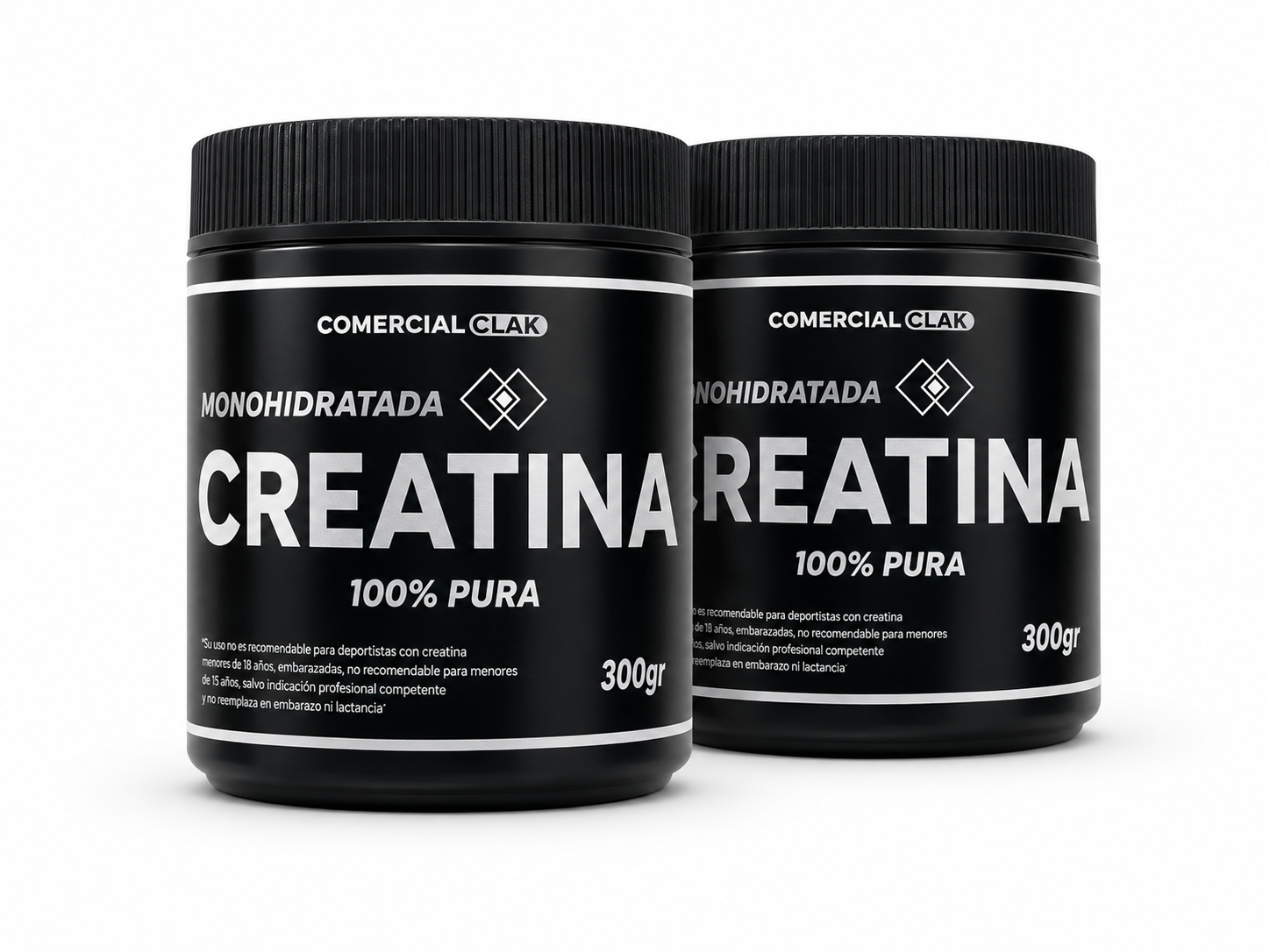 Creatina Monohidratada 100% Pack2